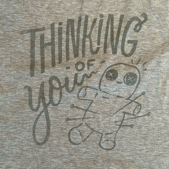 Final sale Gray Graphic T-Shirt - Picture 1 of 4